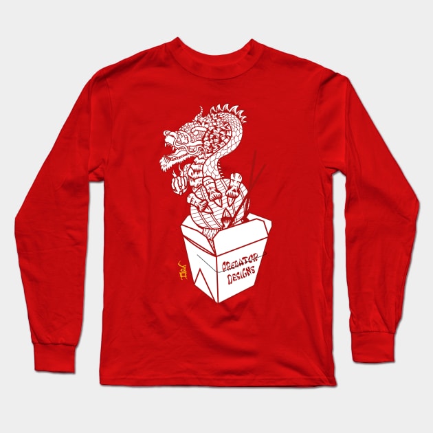 Chinese Dragon Long Sleeve T-Shirt by Predator